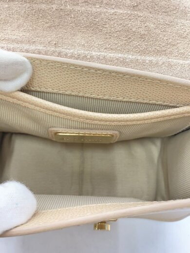 商品画像：ショルダーバッグ/レザー/BEG 6