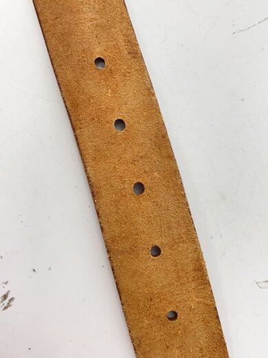 商品画像：ベルト/レザー/ブラウン/無地/メンズ/DESNEY/ミッキーマウス 4