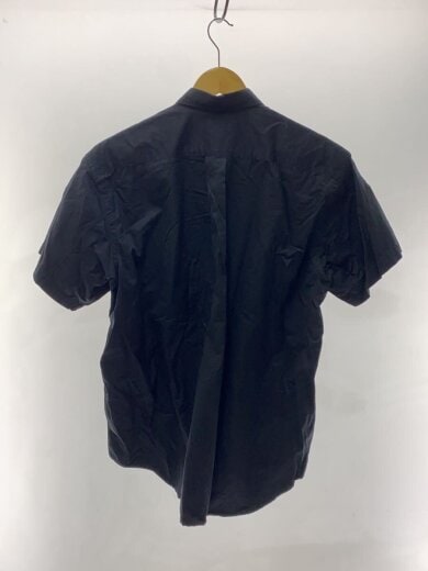 商品画像：FOREVER Short Sleeve Woven Shirt/半袖シャツ/S/コットン/ブラック 2