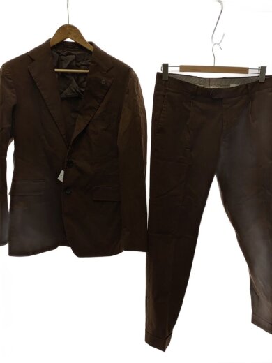 商品画像：2Bテーラード/スラックスパンツ/セットアップ/48/コットン/ブラウン/無地/79UEZ132 1