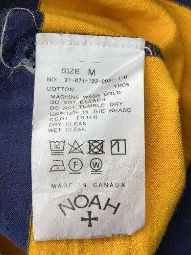 商品画像：Tシャツ/M/コットン/NVY/ボーダー/21-071-122-0031-1-0 4