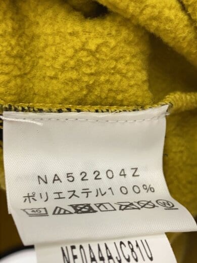 商品画像：フリースジャケット_NA52204Z/S/ポリエステル/YLW 4