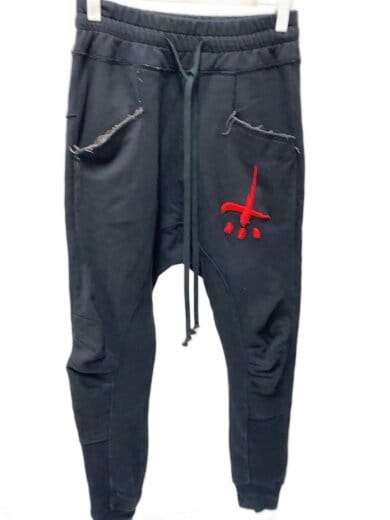 商品画像：23AW/サルエル/ジョガーパンツ/ボトム/1/コットン/ブラック/23RF030401 1