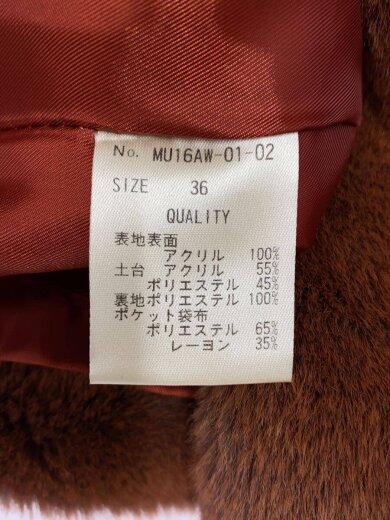 商品画像：ジャケット/36/アクリル/BEG 5