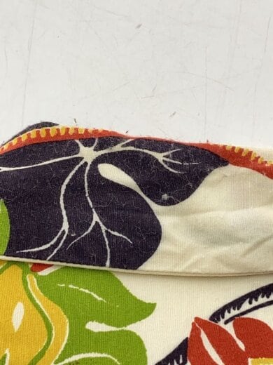 商品画像：長袖シャツ/XL/レーヨン/WHT/総柄/DK26795 8