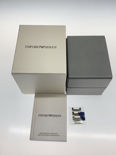 商品画像：クォーツ腕時計/アナログ/ステンレス/ネイビー/シルバー/AR-2477 6