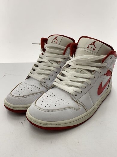 商品画像：AIR JORDAN 1 MID_エア ジョーダン 1 ミッド/27cm/WHT 2