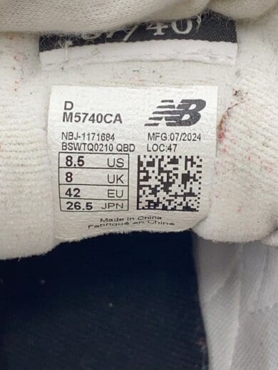 商品画像：M5740/グレー/26.5cm/GRY 5