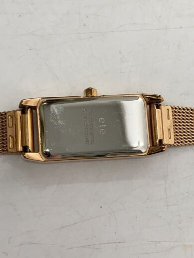 商品画像：クォーツ腕時計/アナログ/--/WHT/GLD 3