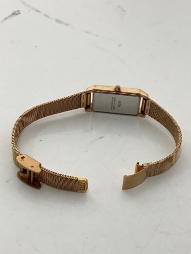 商品画像：クォーツ腕時計/アナログ/--/WHT/GLD 4