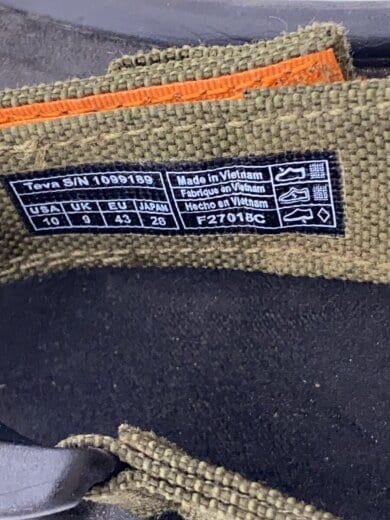 商品画像：サンダル/28cm/BLK/F27018C 5