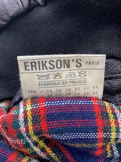 商品画像：70s/フランス製/レザージャケット・ブルゾン/レザー/ブラウン 5