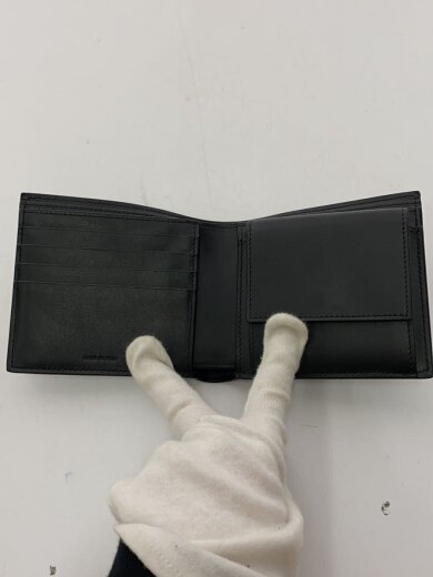 商品画像：トリオンフエンボス/2つ折り財布/レザー/ブラック/メンズ/10B653FQB 4