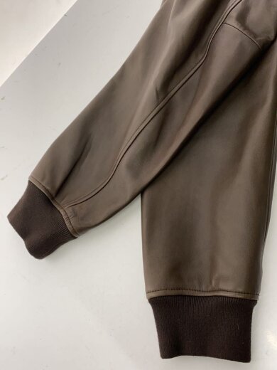 商品画像：レザージャケット・ブルゾン/M/羊革/BRW/02-5360000 6