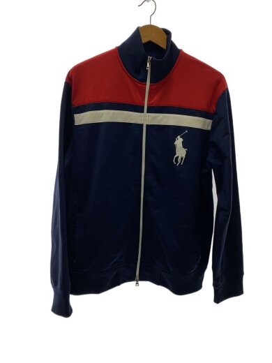 商品画像：ジャージ/ジャケット/L/ポリエステル/ネイビー/レッド 1