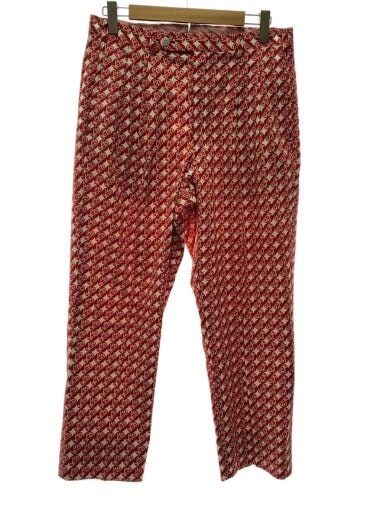 商品画像：ゴルフバッグ刺繍/ボトム/3/コットン/レッド/総柄 1