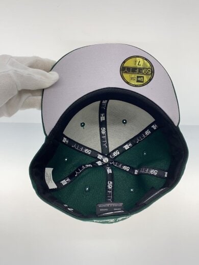 商品画像：キャップ/7 3/8/ポリエステル/GRN/メンズ// 4