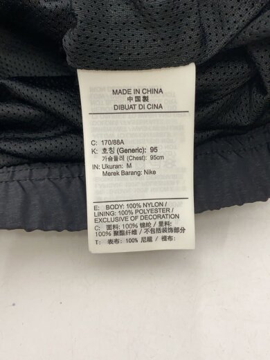 商品画像：ナイロンジャケット/M/ナイロン/BLK/CZ0787-010 4