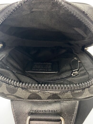 商品画像：シグネチャー/ワンショルダーバッグ/ボディーバッグ/PVC/BLK/総柄/c2711 6