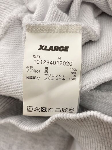 商品画像：ハーフジップ/スウェット/M/コットン/GRY/無地/101234012020 5