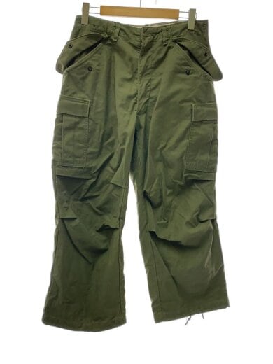 商品画像：70s/M-65/フィールドパンツ/カーゴパンツ/S/KHK/8415-782-2950/ボタン欠損 1