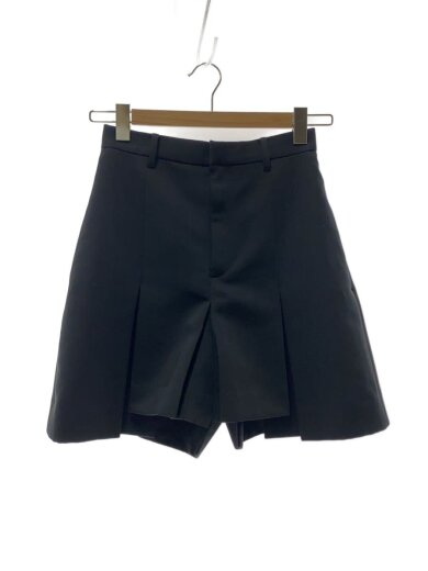 商品画像：Irregular Hem Short Jupette/ショートパンツ/34/BLK/無地/27S681// 1