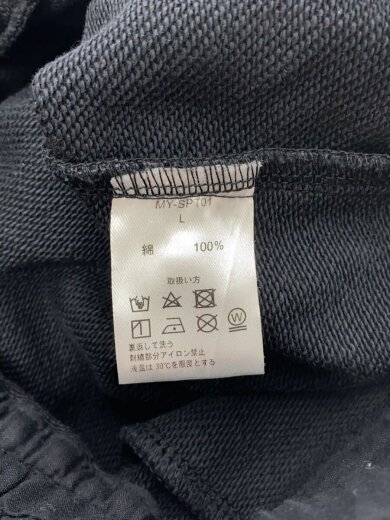 商品画像：スウェットパンツ/ボトム/L/コットン/BLK/無地/MY-SPT01// 5