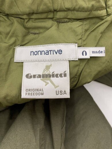 商品画像：×nonnative/WALKER EASY PANTS/ストレートパンツ/0/コットン/KHK/nn-p4353// 4