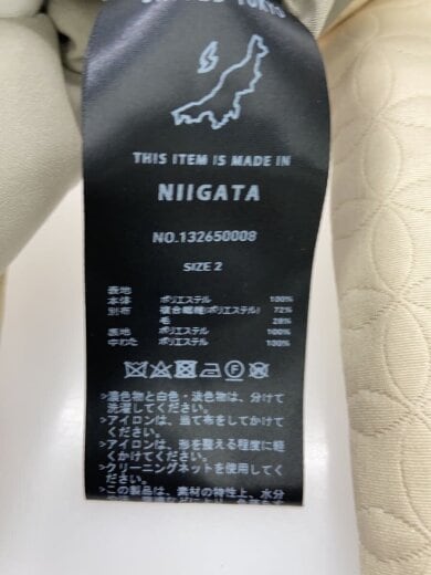 商品画像：キルティングジャケット/Thinsulate/Ex-Soft/2/BEG/132650008/袖口汚れ有// 4