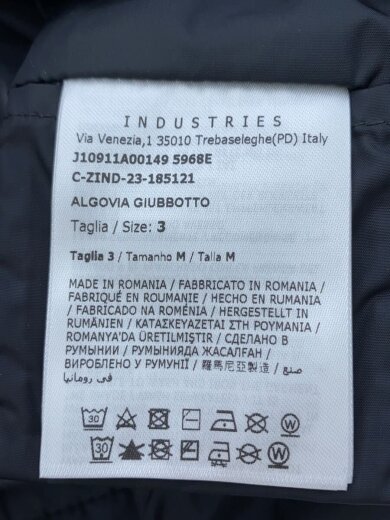 商品画像：24ss/ALGOVIA JACKET/ナイロンジャケット/3/ナイロン/BLK/J10911A00149 5968E// 4