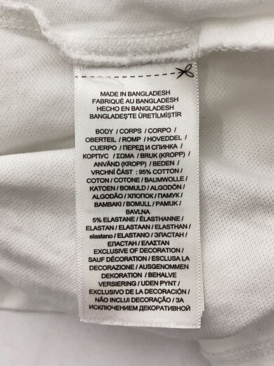 商品画像：ポロシャツ/XL/コットン/WHT// 4