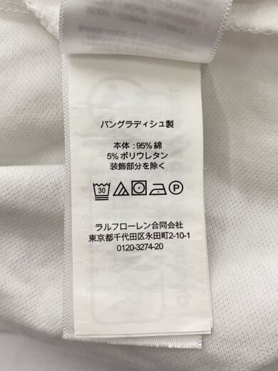 商品画像：ポロシャツ/XL/コットン/WHT// 5