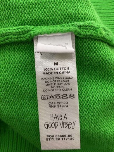 商品画像：ニット・セーター(厚手)/M/コットン/GRN// 4