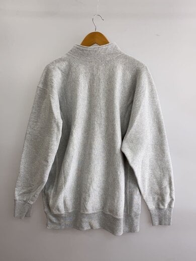 商品画像：REVERSE WEAVE/単色タグ/復刻/ハーフジップ/スウェット/L/コットン/GRY/C8-Y024// 2