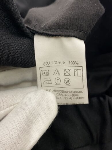 商品画像：T/W 2 Tuck Easy Pants/ボトム/L/ポリエステル/BLK 6