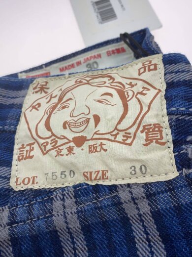 商品画像：ショートパンツ/30/コットン/BLU/チェック// 4