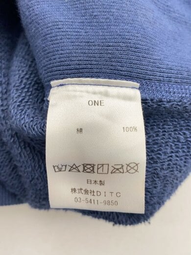商品画像：パーカー/one/コットン/BLU 4