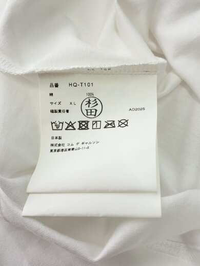 商品画像：Tシャツ/XL/コットン/WHT/プリント/HQ-T101 4