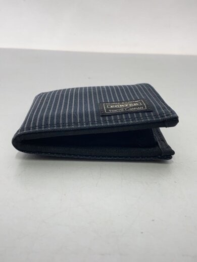 商品画像：2つ折り財布/キャンバス/BLK/ストライプ/メンズ 4
