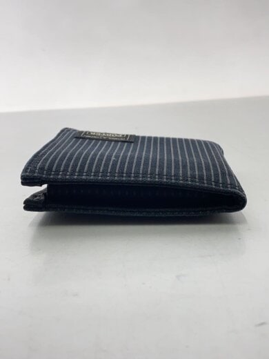 商品画像：2つ折り財布/キャンバス/BLK/ストライプ/メンズ 6