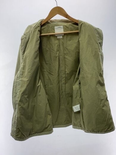 画像：visvimROPICAL COMBAT JKT/ジャケット/2/コットン/GRN/0122105013021/汚れ有3