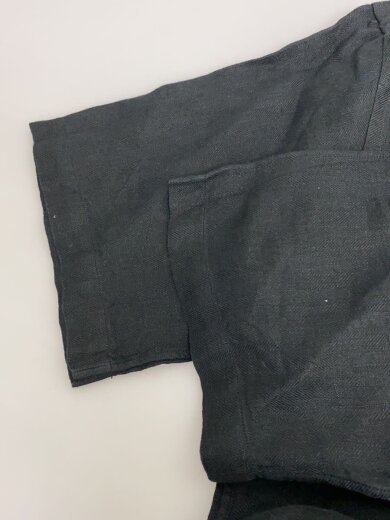 画像：POLO RALPH LAUREN半袖シャツ/L/リネン/BLK/無地5