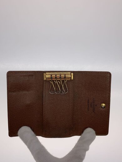 商品画像：ミュルティクレ4_モノグラム・キャンバス_BRW/--/BRW/総柄/メンズ 4