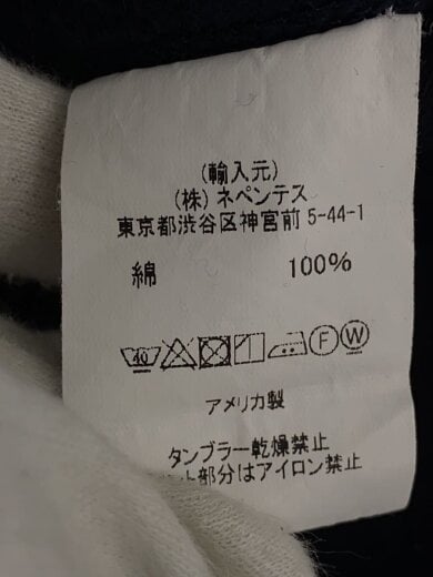 商品画像：パーカー/XXS/コットン/NVY/無地 4