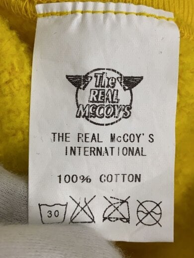 商品画像：ジップパーカー/S/コットン/YLW/無地 4