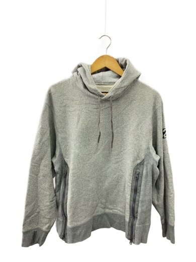 商品画像：パーカー/M/コットン/GRY/無地/CMF1702-CS02J 1