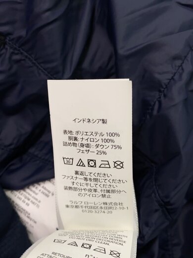 商品画像：ダウンベスト/S/ポリエステル/NVY/710761909002 4