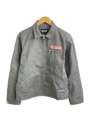 TC WORK JACKET/M/ポリエステル/GRY/3182004