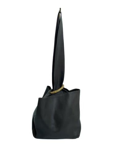 商品画像：ショルダーバッグ/レザー/GRY/無地 1