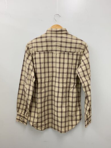 商品画像：長袖シャツ/--/コットン/CRM/チェック/ch3-bp 2